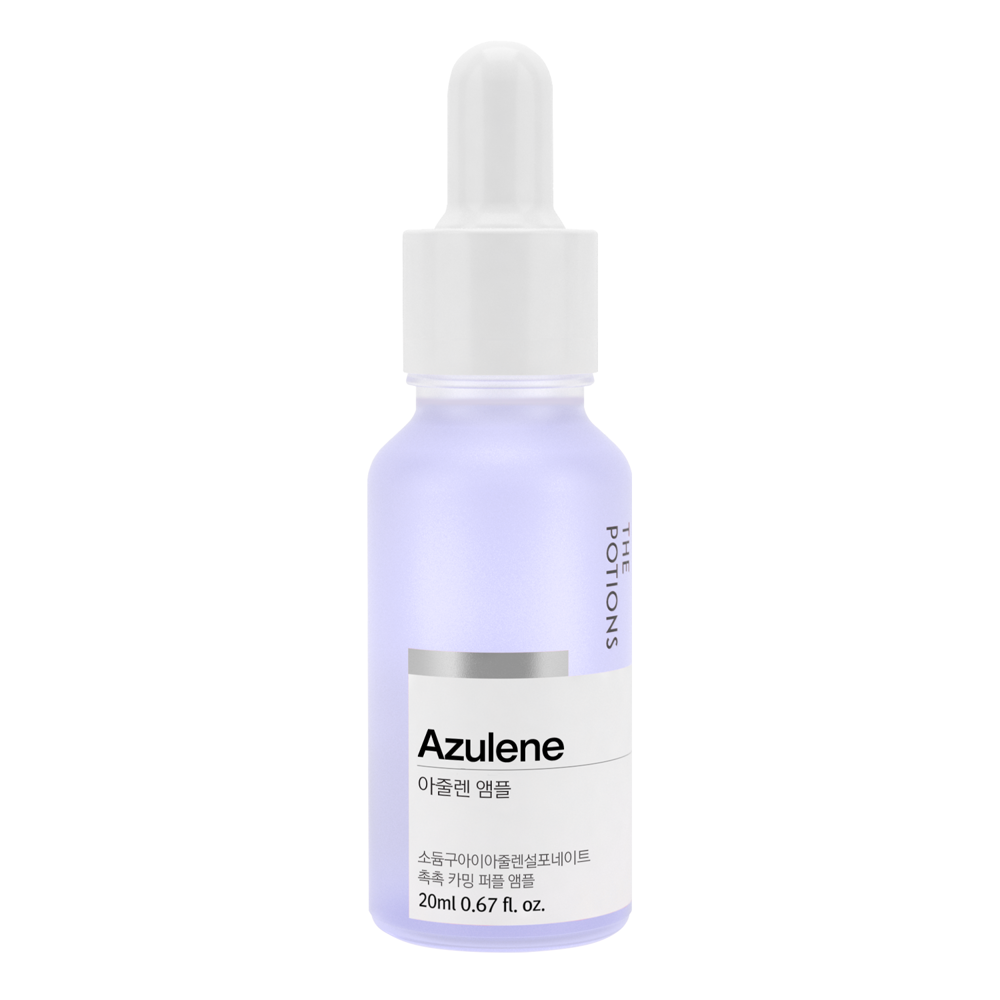 The Potions - Azulene Ampoule - Łagodząca Ampułka do Twarzy - 20ml