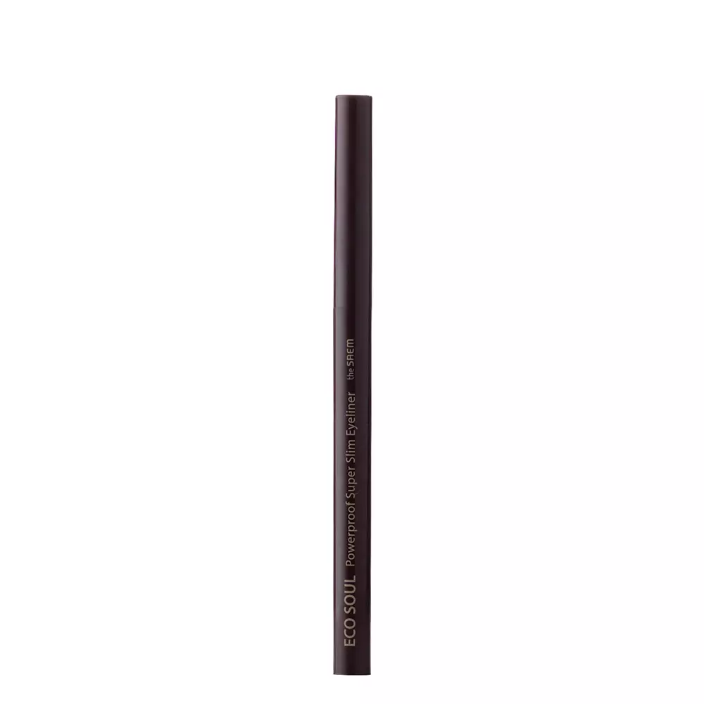 The Saem - Eco Soul Powerproof Super Slim Eyeliner - Wodoodporny Precyzyjny Eyeliner - BR01 - 0,1g