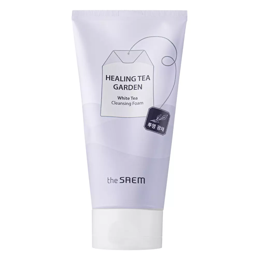 The Saem - Healing Tea Garden White Tea Cleansing Foam - Pianka do Oczyszczania Twarzy - 150ml