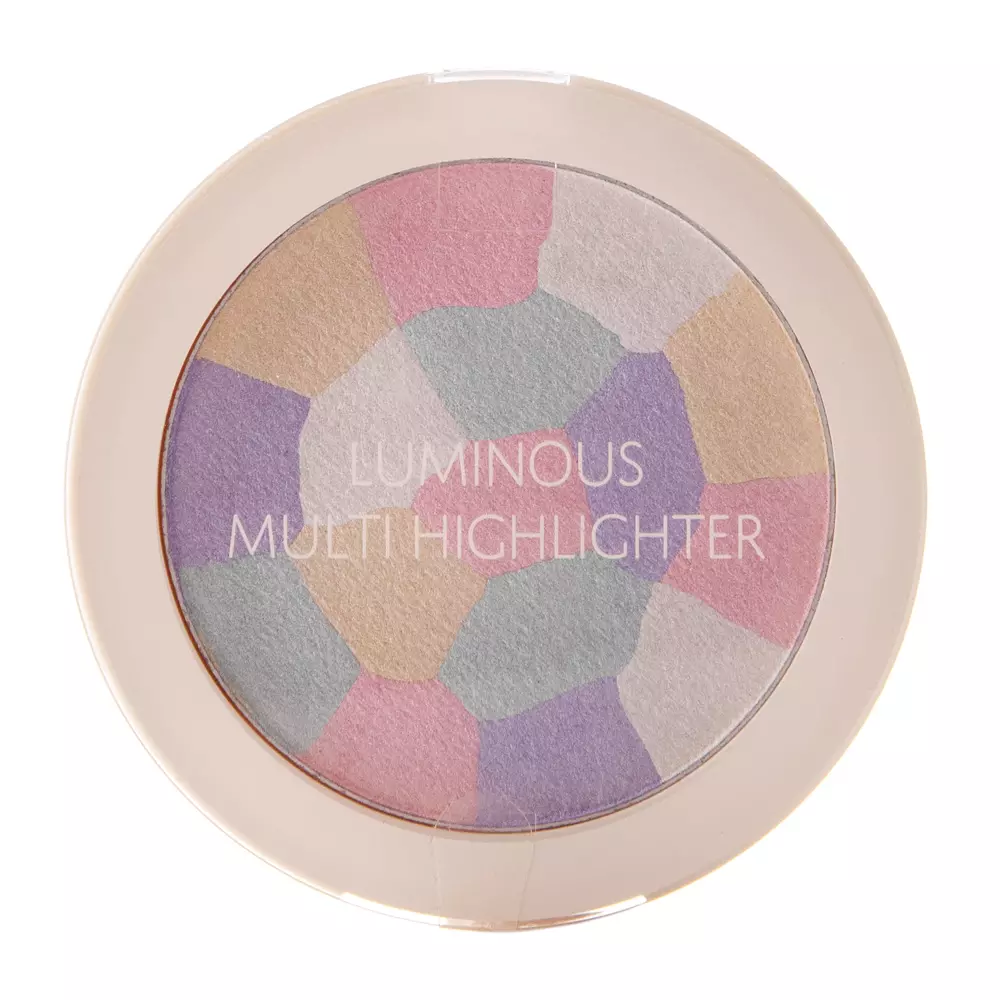 The Saem - Saemmul Luminous Multi Highlighter - Rozświetlacz Mozaikowy - 01 Pink White - 8g