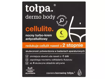 Tołpa - Dermo Body Cellulite - Nocny Turbo-Krem Antycellulitowy - 250ml