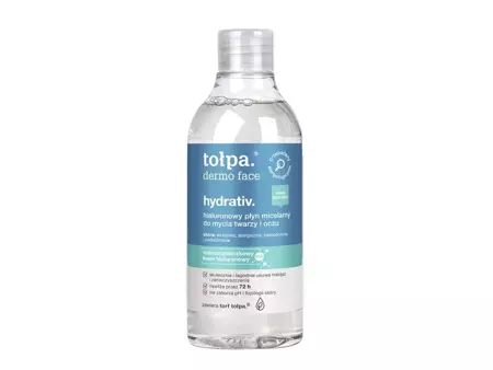 Tołpa - Dermo Face Hydrativ - Hialuronowy Płyn Micelarny do Mycia Twarzy i Oczu - 400ml