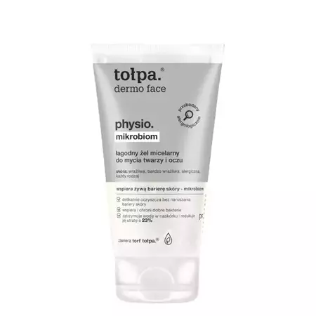 Tołpa - Dermo Face Physio Mikrobiom - Łagodny Żel Micelarny do Mycia Twarzy i Oczu - 150ml