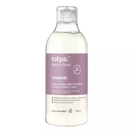 Tołpa - Dermo Face Rosacal - Wzmacniający Płyn Micelarny do Mycia Twarzy i Oczu - 400ml