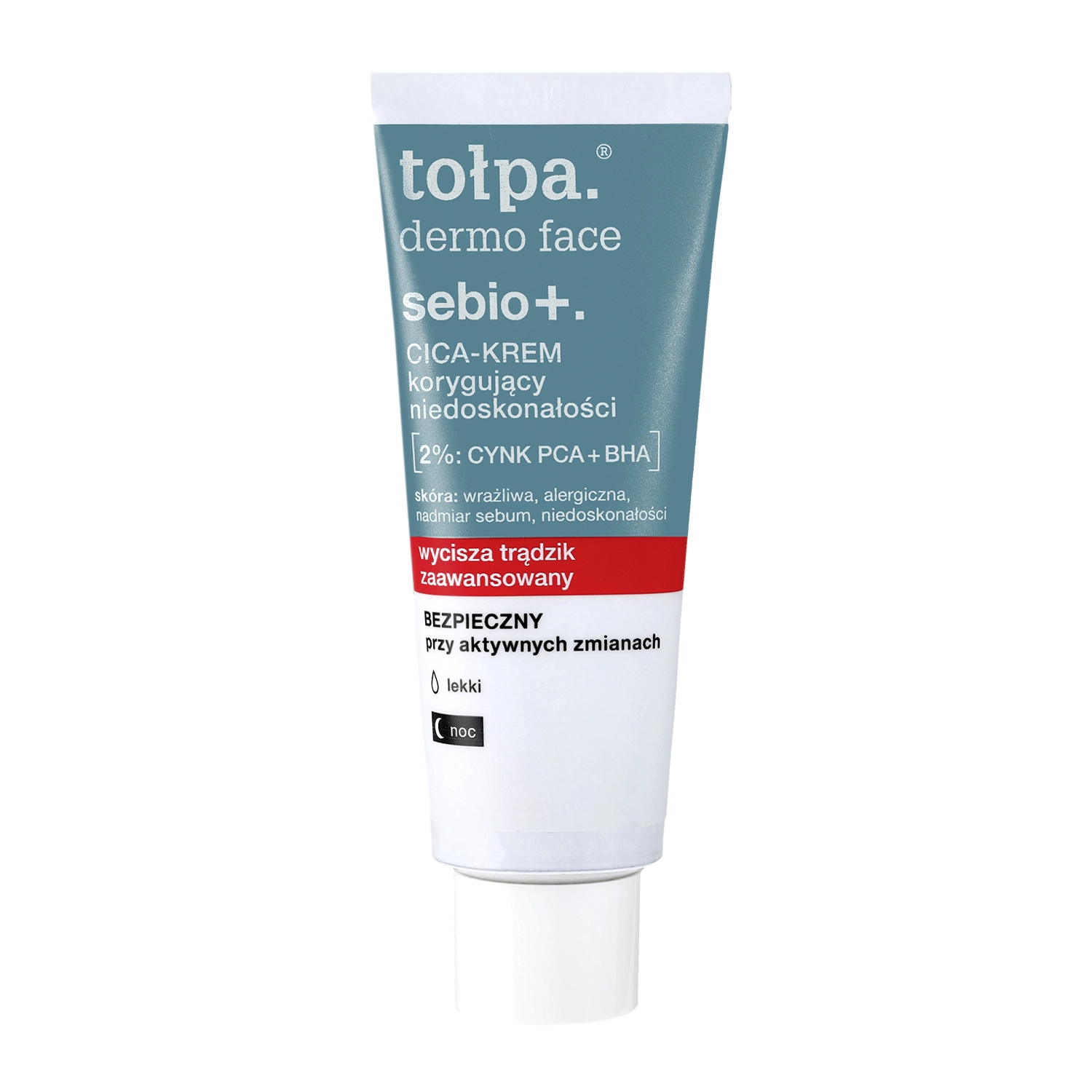 Tołpa - Dermo Face Sebio+ - Korygujący Niedoskonałości Cica-Krem - 40ml