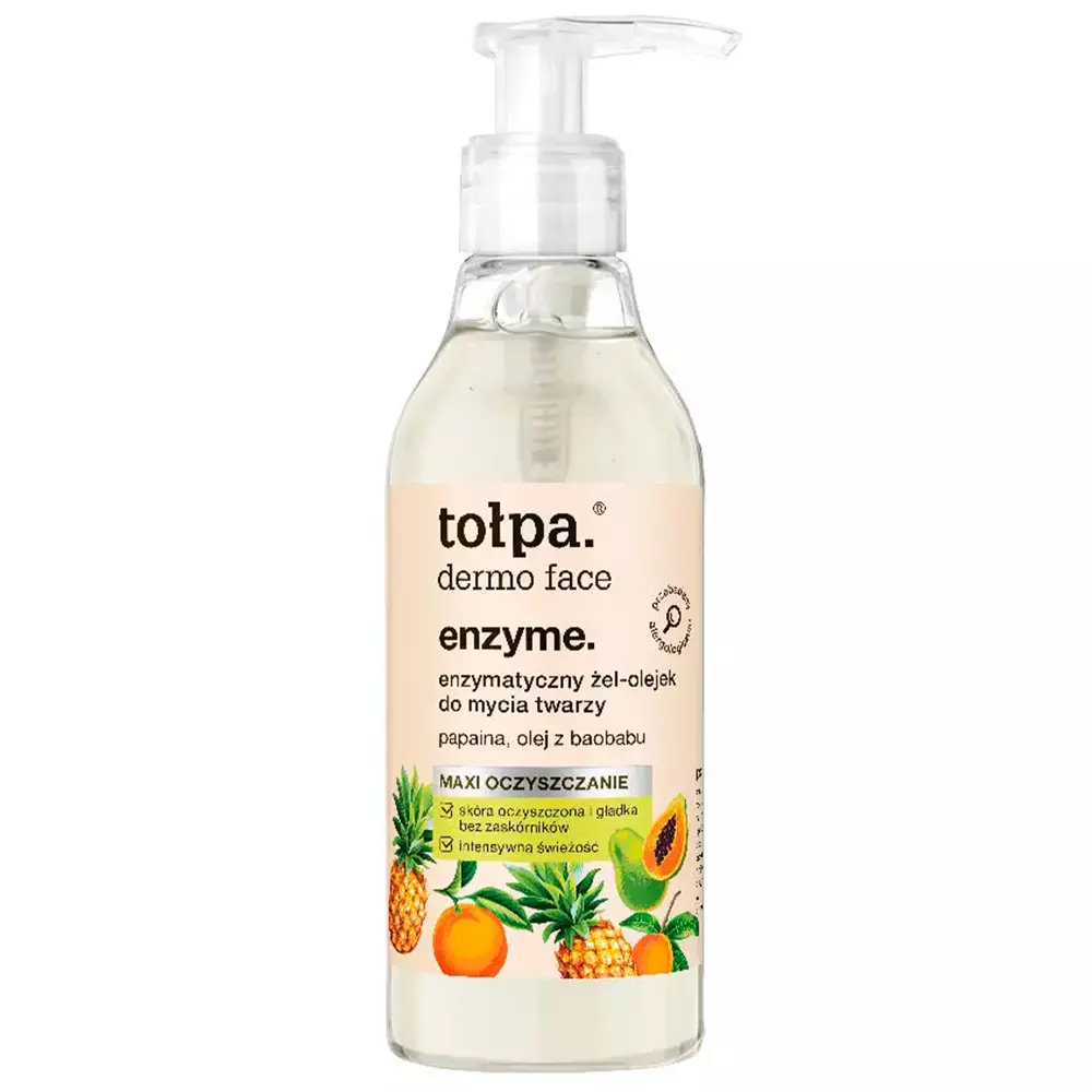 Tołpa - Enzyme - Enzymatyczny Żel - Olejek do Mycia Twarzy - 195ml