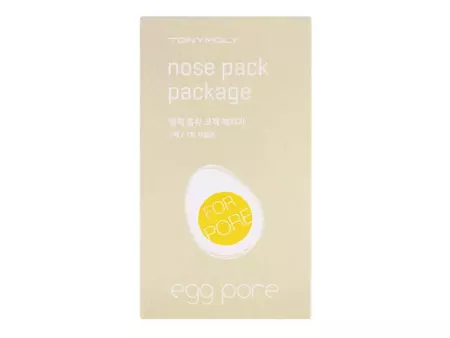 TonyMoly - Egg Pore Nose Pack - Oczyszczający Plaster Na Nos