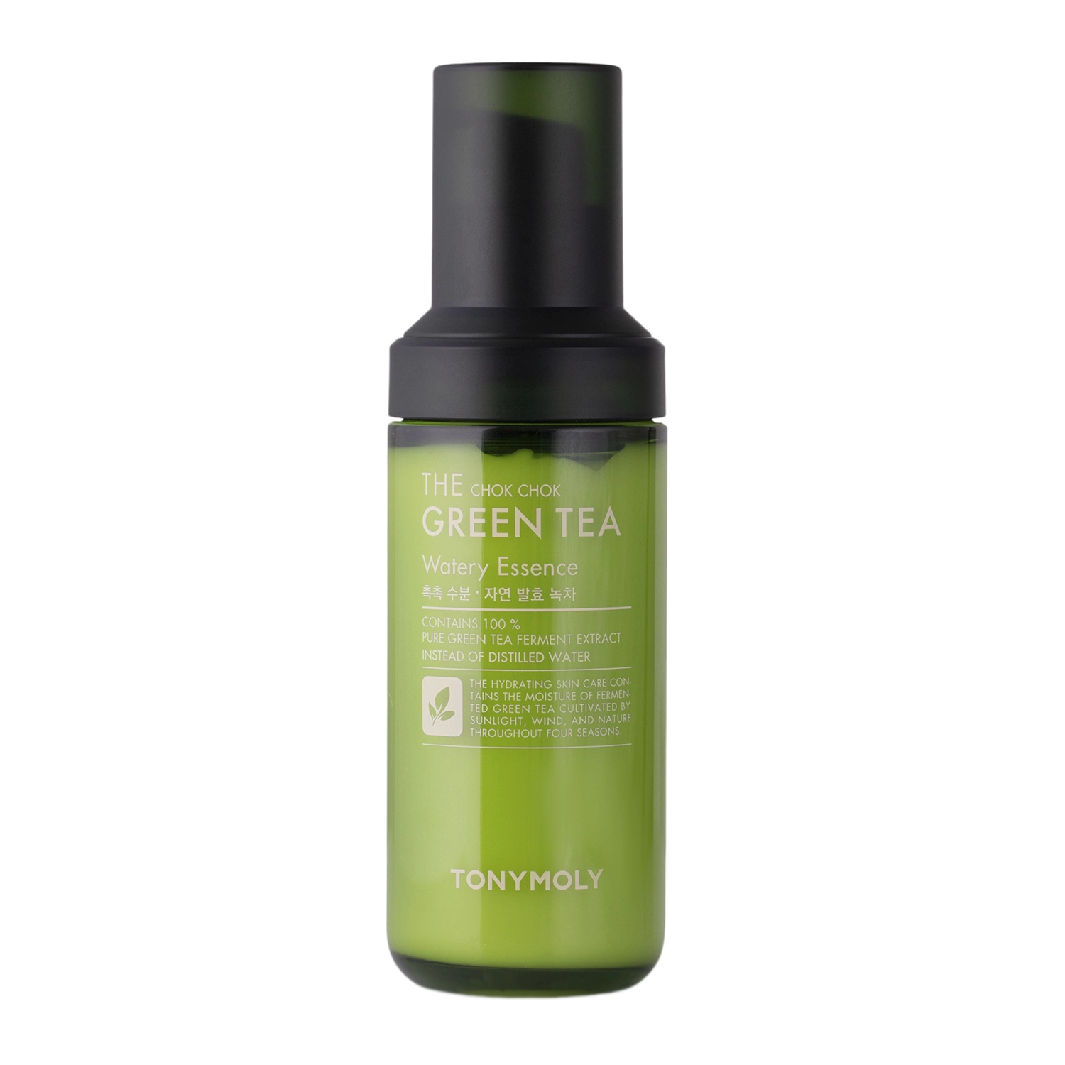 TonyMoly - The Chok Chok Green Tea Watery Essence - Nawilżająca Esencja z Zieloną Herbatą - 55ml