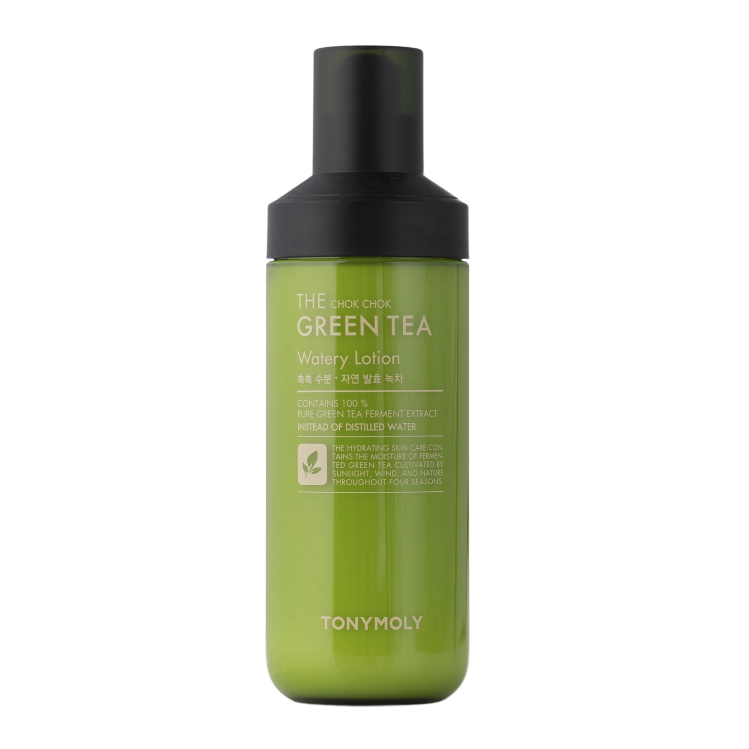 TonyMoly - The Chok Chok Green Tea Watery Lotion - Nawilżająca Emulsja do Twarzy z Zieloną Herbatą - 160ml