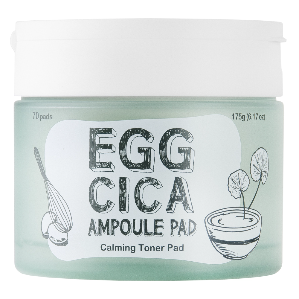 Too Cool for School - Egg Cica Ampoule Pad - Odżywcze Płatki do Twarzy - 70szt/175g