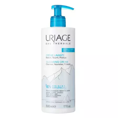 Uriage - Crème Lavante - Krem do Mycia Twarzy i Ciała - 500ml