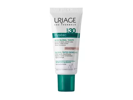 Uriage - Hyseac 3 Regul Tinted SPF30 - Krem Koloryzujący do Cery Problematycznej - 40ml