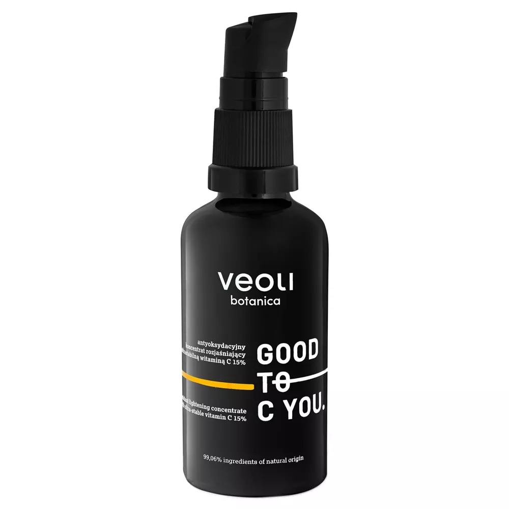 Veoli Botanica - Good To C You - Antyoksydacyjny Koncentrat Rozjaśniający z Witaminą C - 40ml