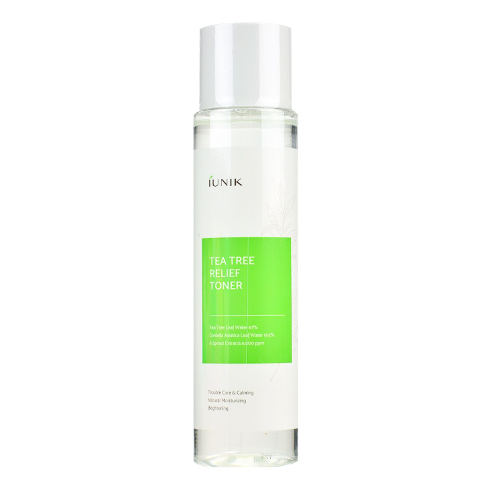 iUNIK - Tea Tree Relief Toner - Łagodzący Tonik z Wodą z Drzewa Herbacianego - 200ml